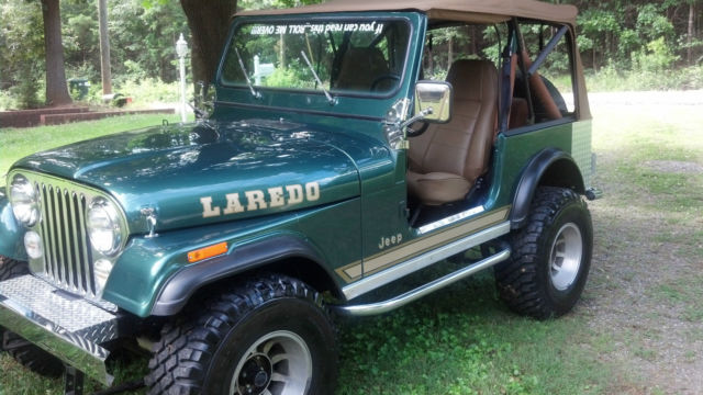 1981 Jeep CJ7 Laredo Sport Utility 2-Door 5.0L 1981 Jeep CJ-7 Larado
