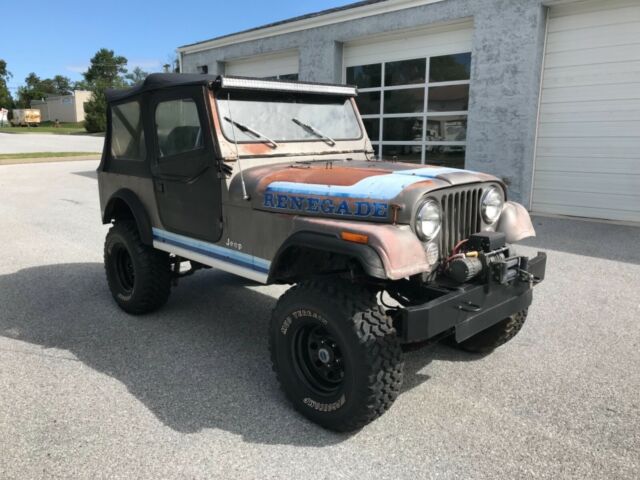 1981 Jeep CJ7 Renegade 258 4 speed 33’’ tires 1981 Jeep CJ Renegade