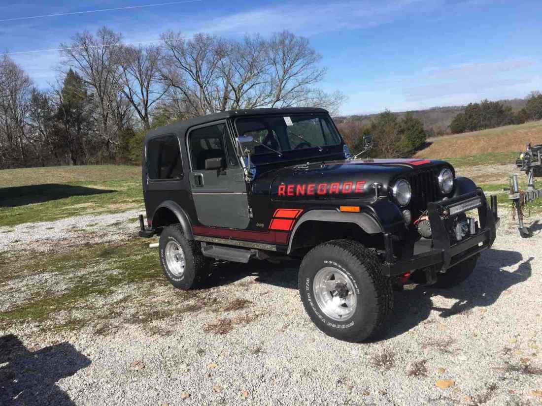 1981 Jeep CJ7 SUV Black 4WD Automatic CJ7 1981 Jeep CJ7 CJ7