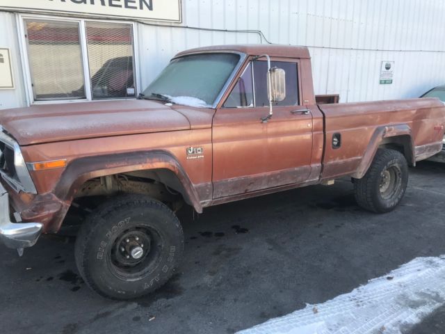 1981 Jeep J10 Pickup Truck 4x4 American Motors Rare Lifted 1981 Jeep J10 Pickup