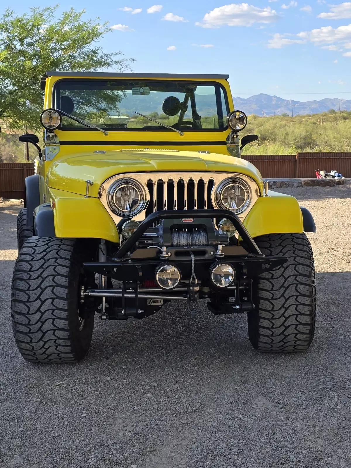 1981 Jeep Jeep SUV Yellow CJ7 1981 Jeep CJ CJ7