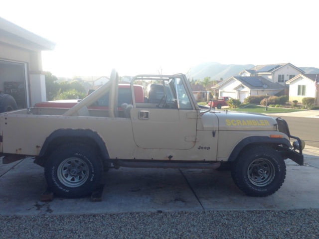 1981 Jeep Scrambler CJ8 2-Door 4.2L 1981 Jeep SCRAMBLER CJ8 Base Sport Utility 2-Door