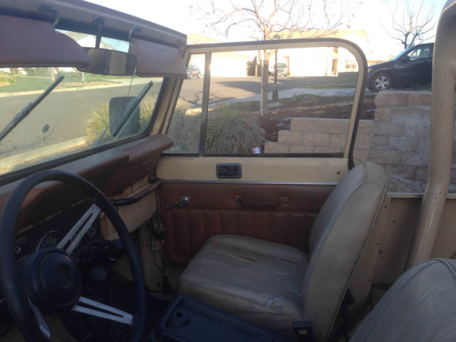 1981 Jeep SCRAMBLER CJ8 Base Sport Utility 2-Door - photo 8