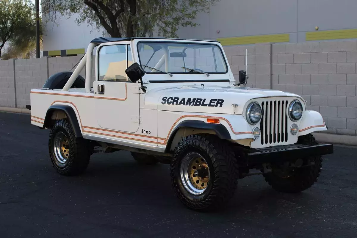 1981 Jeep Scrambler, White with 113189 Miles available now! 1981 Jeep Scrambler