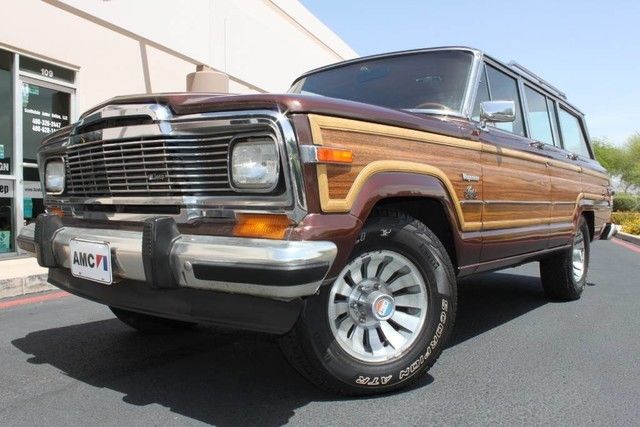 1981 Jeep Wagoneer Limited 4X4 99702 Miles Chestnut Brown Metallic SUV 5.9L 2-Ba 1981 Jeep Wagoneer Limited 4X4