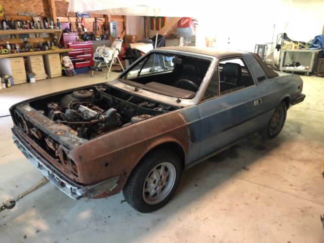 1981 Lancia beta zagato convertible - salvage title with additional parts car 1981 Lancia beta zagato convertible