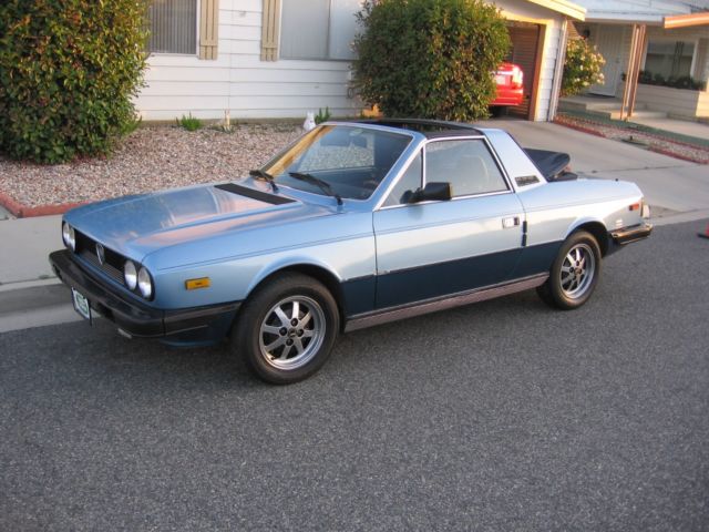 1981 Lancia Zagato/Beta Spyder,Calif,2 owner,Garaged,71k Orig,100pics,Not Fulvia 1982 Lancia Other Delux Model