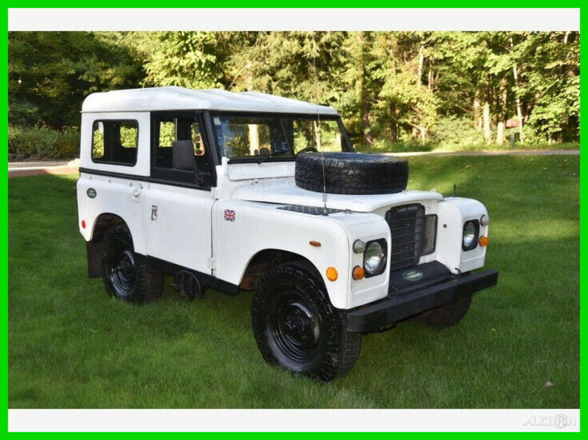 1981 Land Rover Discovery II European 2.3L Diesel V6 28,458 Miles Manual Trans 1981 Land Rover Discovery II European 4x4