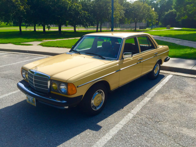 1981 Mercedes 280e W123 Sedan 1981 Mercedes-Benz 200-Series