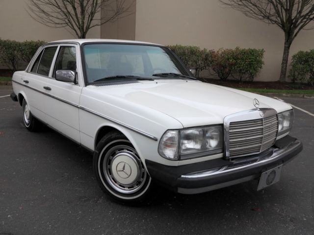 1981 Mercedes 300D - STRONG RUNNING, ULTRA-CLEAN DIESEL SEDAN; DRIVE IT ANYWHERE 1981 Mercedes-Benz 300-Series 300D