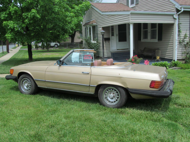 1981 MERCEDES 380 SL CONVERTABLE 1981 Mercedes-Benz SL-Class