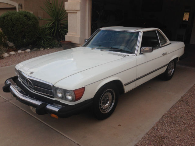 1981 Mercedes 380SL Convertable Arizona & California Car Never Rust 1981 Mercedes-Benz 300-Series