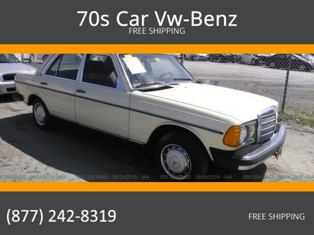 1981 Mercedes-Benz 200-Series 240 D 4dr Diesel Sedan