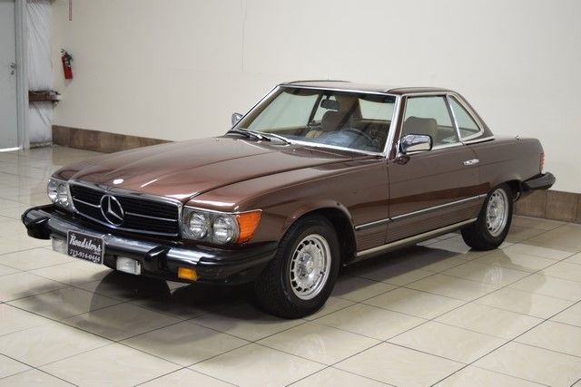 1981 MERCEDES-BENZ 380 SL ONLY 128K MILES SOFT/HARD TOPS CONVERTIBLE GARAGE KEPT 1981 Mercedes-Benz SL-Class Base Convertible 2-Door