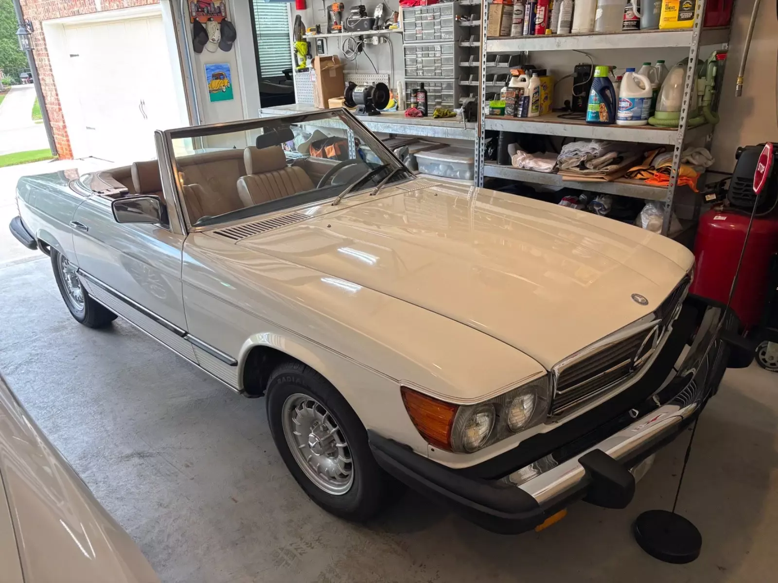 1981 MERCEDES-BENZ 380 SL Roadster 50,000 Miles 1981 Mercedes-Benz SL-Class Roadster
