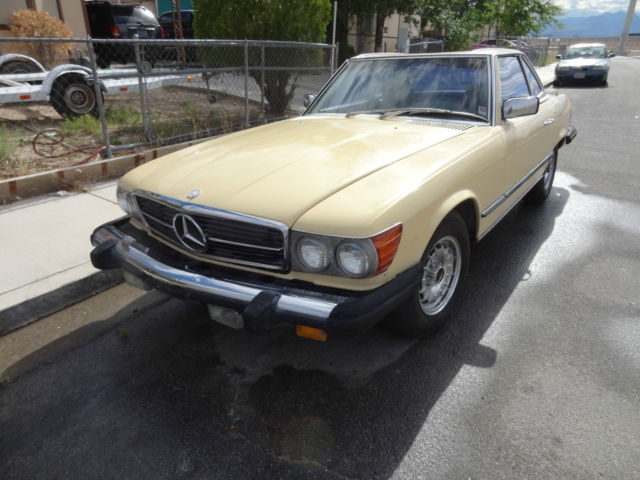 1981 Mercedes-Benz 380SL Base Convertible 2-Door 3.8L 1981 Mercedes-Benz 300-Series 380sl