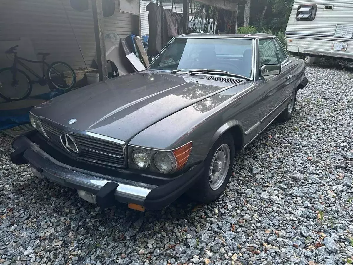1981 Mercedes-Benz 380SL Convertible Grey SL 1981 Mercedes-Benz SL-Class SL