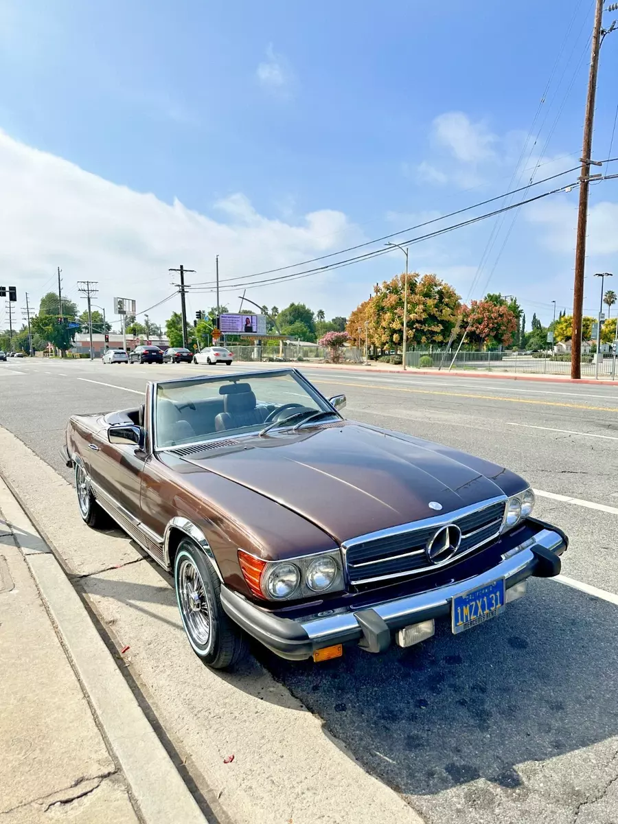 1981 Mercedes-Benz 380SL R107 1981 Mercedes-Benz SL-Class Convertible Coupe