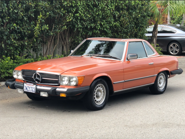 1981 Mercedes Benz 380SL R107 V8 Original Limited production Inca Red (DB-581) 1981 Mercedes-Benz SL-Class