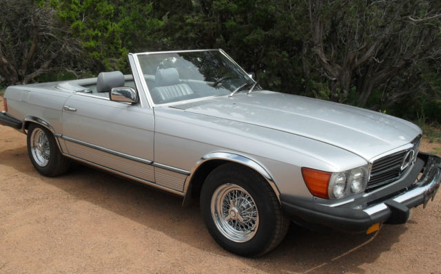 1981 Mercedes Benz 380SL SL Class Roadster Convertible 1981 Mercedes-Benz S-Class