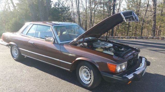 1981 Mercedes Benz 380SLC EXCELLENT CONDITION LOW ORIGINAL MILES ALL ORIGINAL 1981 Mercedes-Benz SL-Class Leather