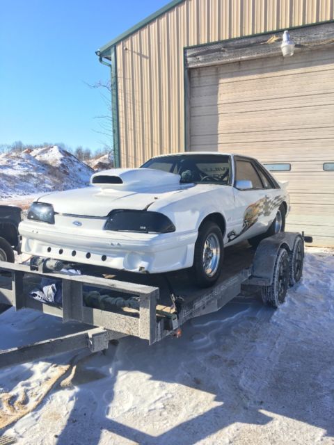 1981 mercury Capri Drag car roller 1981 Ford Mustang