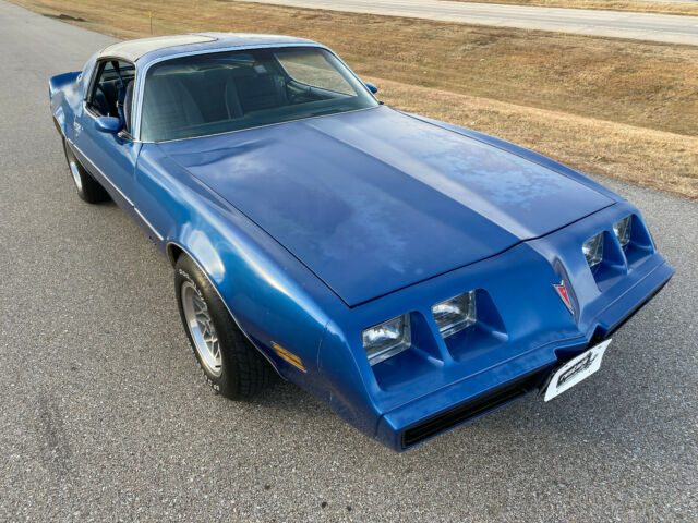 1981 Pontiac Firebird Esprit, 231ci - V6, Automatic, T-Tops, Blue - photo 2