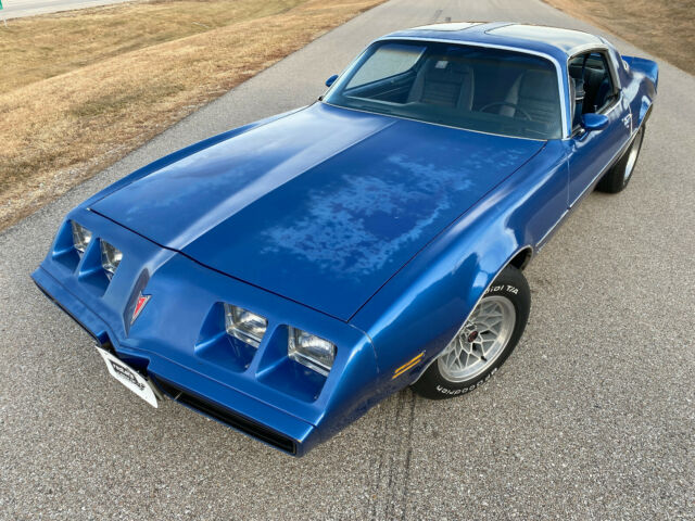 1981 Pontiac Firebird Esprit, 231ci - V6, Automatic, T-Tops, Blue - photo 4