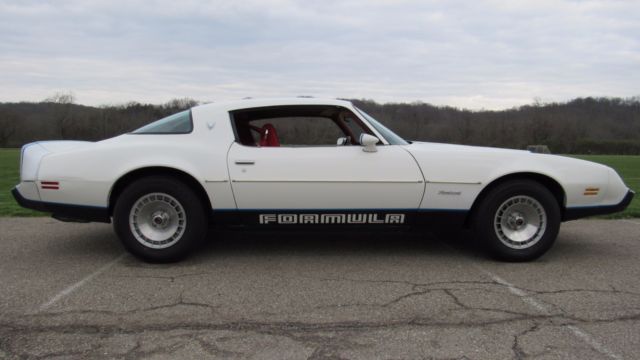 1981 Pontiac Firebird Formula 4 Speed, WS6, Low Miles, Very Original 1981 Pontiac Firebird Formula WS6