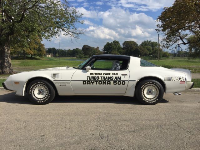 1981 Pontiac Trans Am Daytona Pace Car Original with 11766 miles " Survivor" 1981 Pontiac Trans Am Turbo 4.9