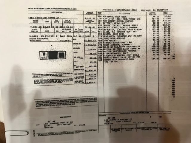 1981 Pontiac Trans Am Turbo Trans Am - photo 13