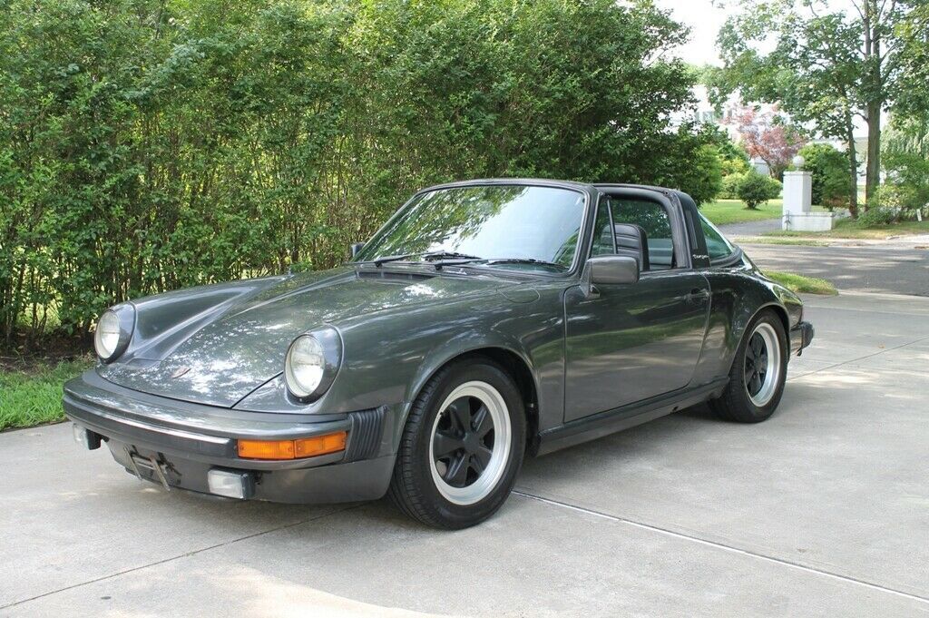 1981 Porsche 911 134673 Miles, 134673 Miles Black Targa H6 3L Manual 1981 Porsche 911 SC