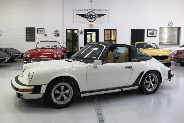 1981 Porsche 911 SC Targa 145859 Miles White 3.0L H6 SOHC 12V Manual 1981 Porsche 911 SC Targa