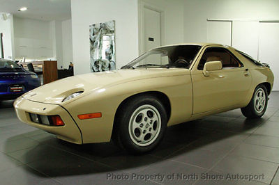 1981 Porsche 928 V8 5-Speed Manual Low Miles 1-Owner Bamboo Beige Mint Condition 1981 Porsche 928