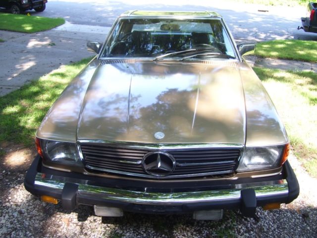 1981 r107 mercedes 500sl euro model 1981 Mercedes-Benz SL-Class