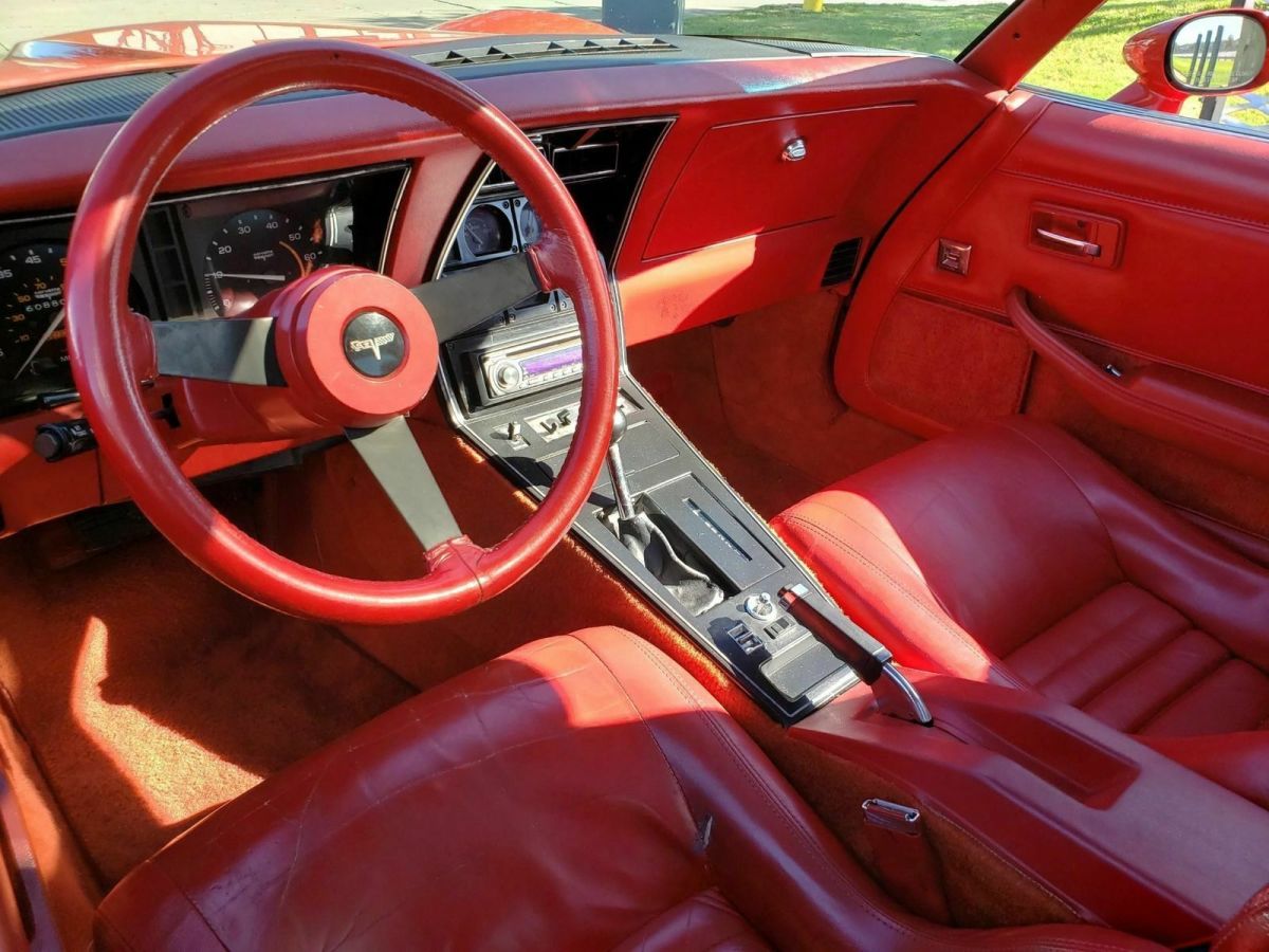 1981 Chevrolet Corvette Coupe Auto, Glass Tops, 100% Original, Only 60k - photo 6