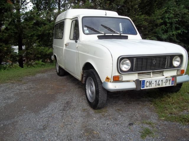 1981 Renault R4 F6 Car Van Wagon Drive Home Rare Imported Clear Title Oddity 1980 Renault Other