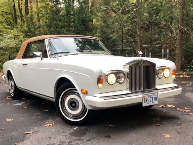 1981 Rolls Royce corniche convertible, very clean, maintained, lots of records. 1981 Rolls-Royce Corniche