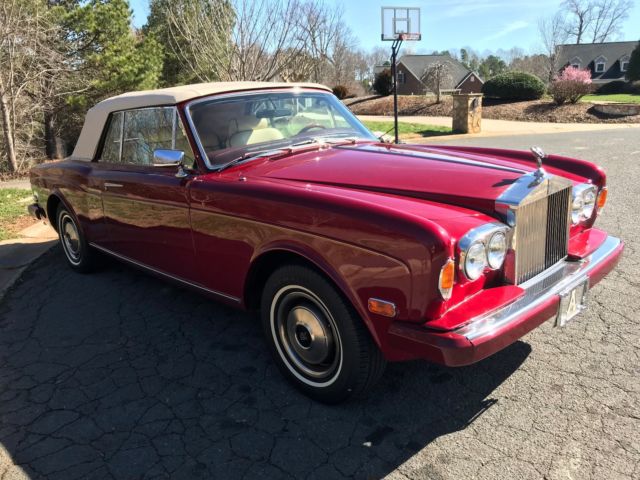 1981 Rolls Royce Corniche, Mulliner-Park-Ward Convertible. 1981 Rolls-Royce Corniche Mulliner-Park-Ward