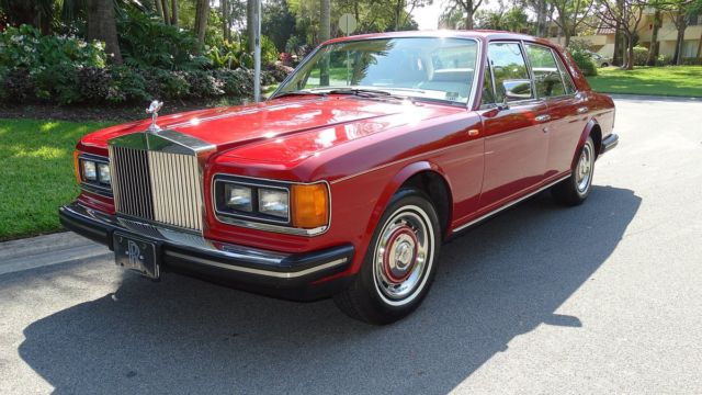 1981 ROLLS ROYCE SILVER SPIRIT ONE FAMILY OWNED 21,000 MILES EXCELLENT IN AN OUT 1981 Rolls-Royce Silver Spirit/Spur/Dawn FACTORY LEATHER