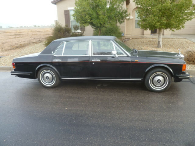 1981 ROLLS ROYCE SILVER SPUR 85K MILES V8 CAR BLACK CLEAR TITLE CHROME GRILL 1981 Rolls-Royce Silver Spirit/Spur/Dawn