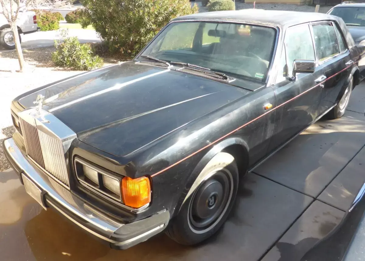 1981 ROLLS ROYCE SILVER SPUR BLACK 84K MILES V8 AS IS 1981 Rolls-Royce Silver Spirit/Spur/Dawn