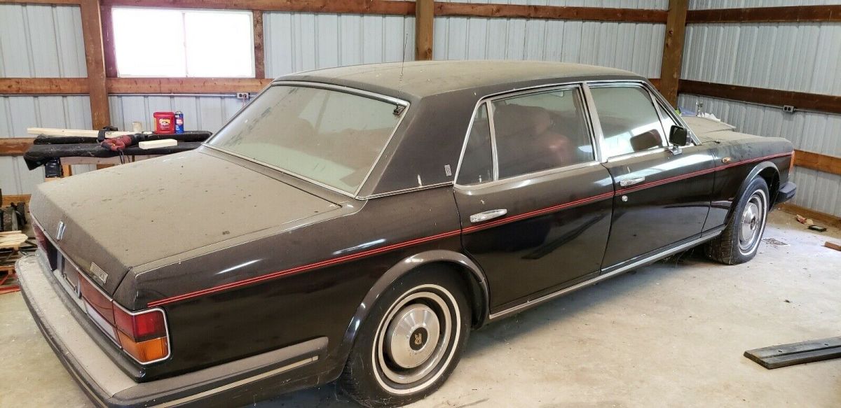 1981 Rolls-Royce Silver Spur Sedan Black RWD Automatic 1981 Rolls-Royce Silver Spur
