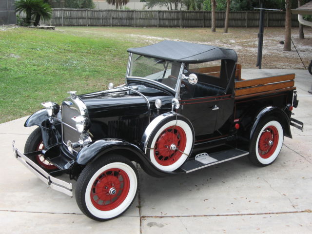1981 Shay Roadster Pickup (1929 Ford Model A Roadster Pick up replica) Rare 1981 Ford Model A Deluxe