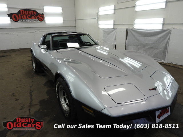 1981 Silver Runs Drives Body Inter VGood 350V8 3spd auto! 1981 Chevrolet Corvette Runs Drives Body Inter VGood 350V8 3spd auto