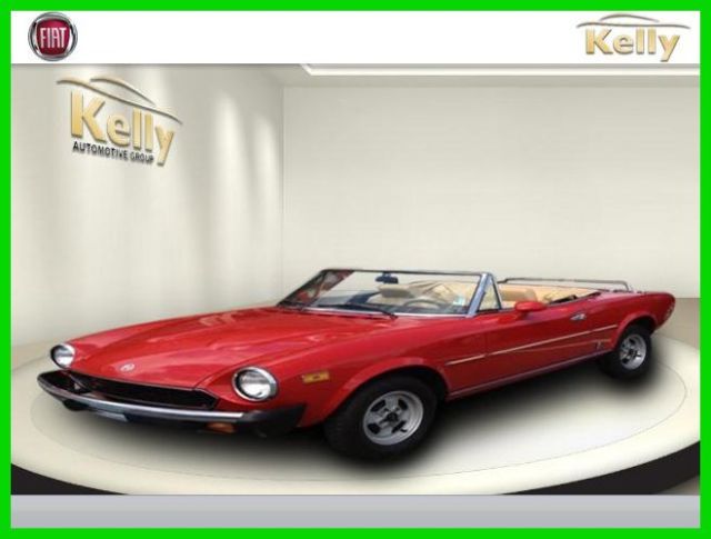 1981 Special Edition Pinin Farina Used Automatic Rear Wheel Drive Convertible 1981 Fiat Other Special Edition Pinin Farina