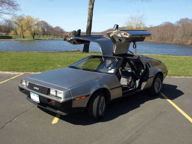1981 Stainless Steel DeLorean DMC 12 Wing Doors Coupe 1981 DeLorean DMC 12 Coupe 2-Door