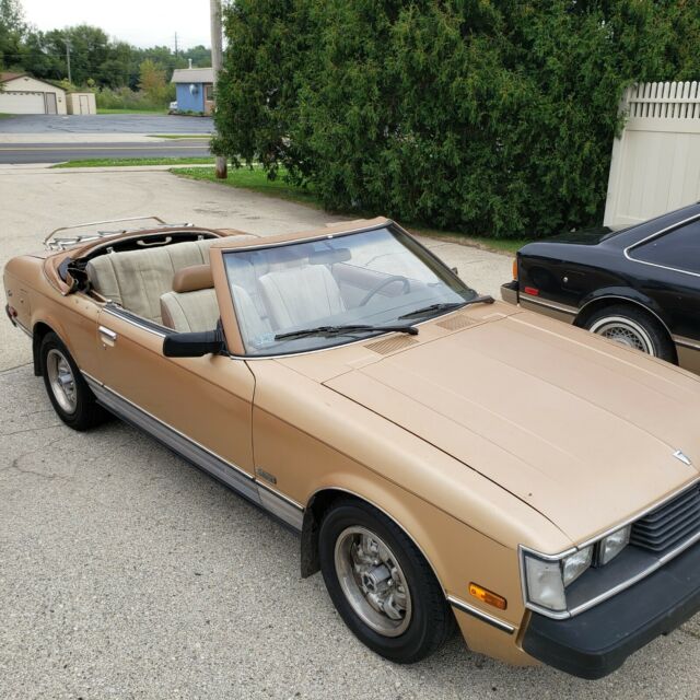 1981 Toyota Celica Convertible Limited Edition Coupe GT Supra RA44 22R 1981 Toyota Celica Convertible
