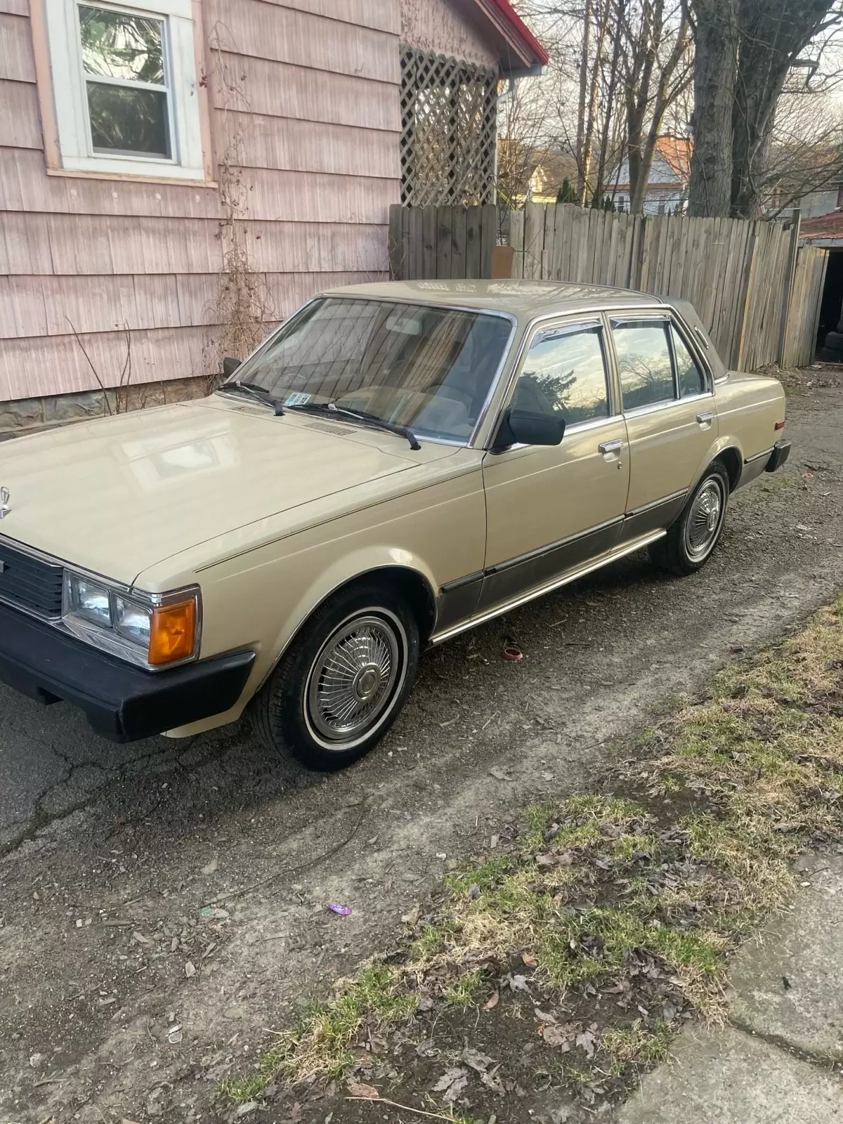1981 Toyota Corona Sedan Brown 1981 Toyota Corona