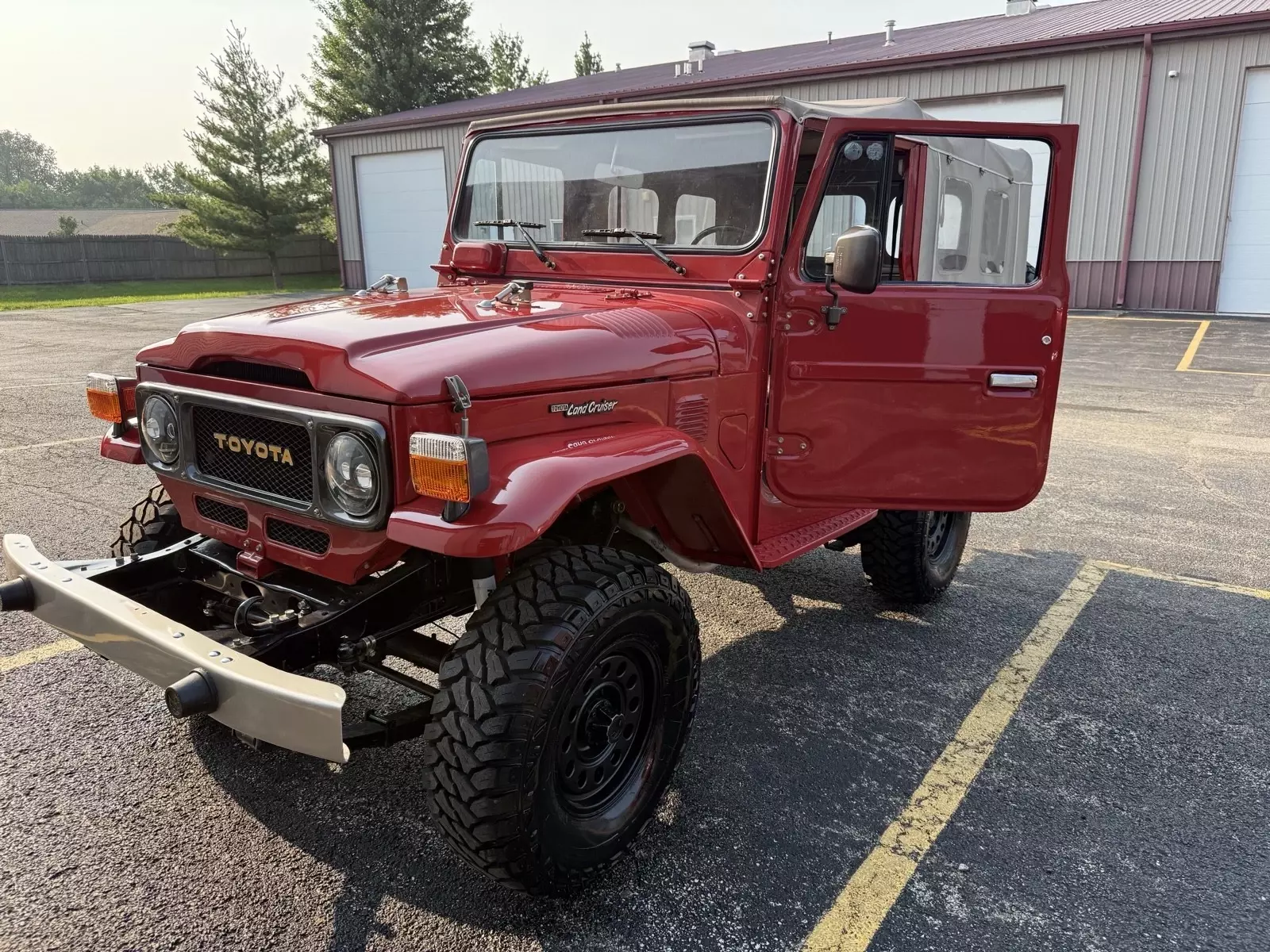 1981 Toyota FJ Cruiser Wagon Red FJ 1981 Toyota FJ Cruiser FJ